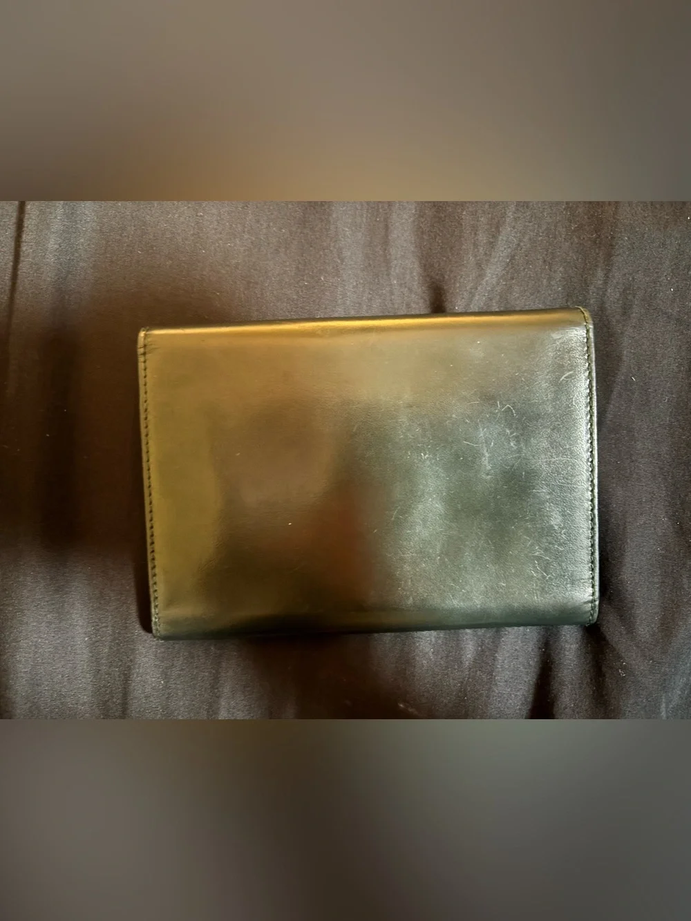 Prada Black Calf Leather Continental Wallet - Picture 3 of 7